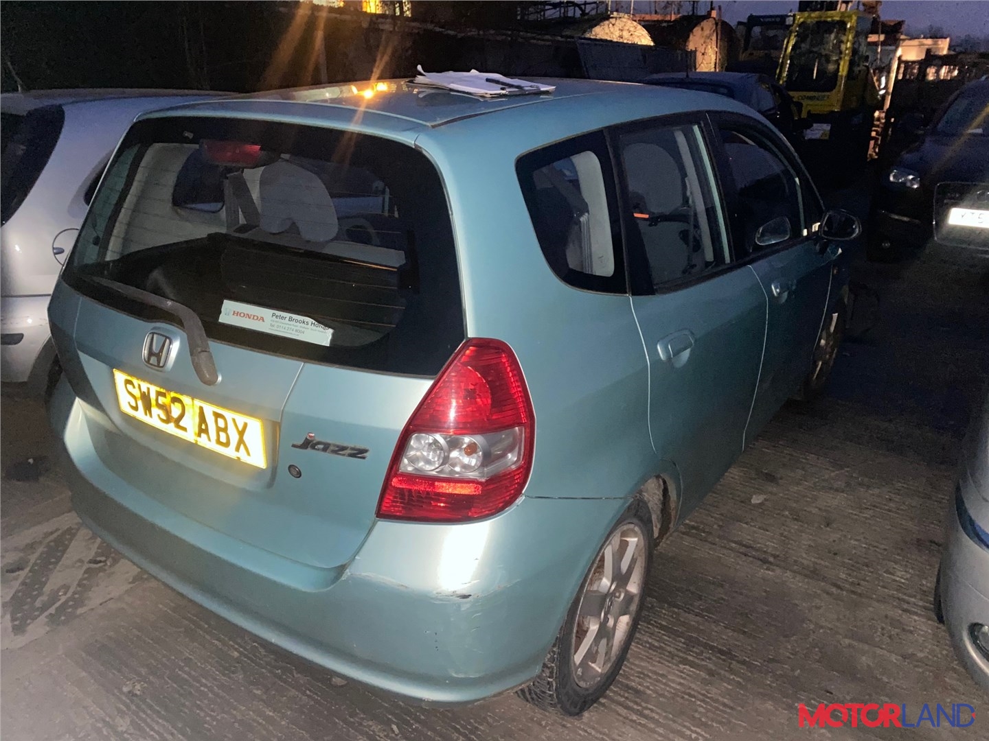 Недавно поступивший автомобиль Honda Jazz 2002-2008 - разборочный номер  t25625