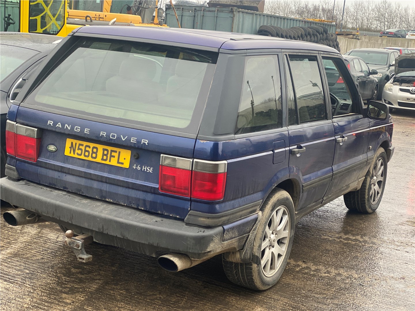 003572 Компрессор центрального замка Land Rover Range Rover 2 1994-2003 1995