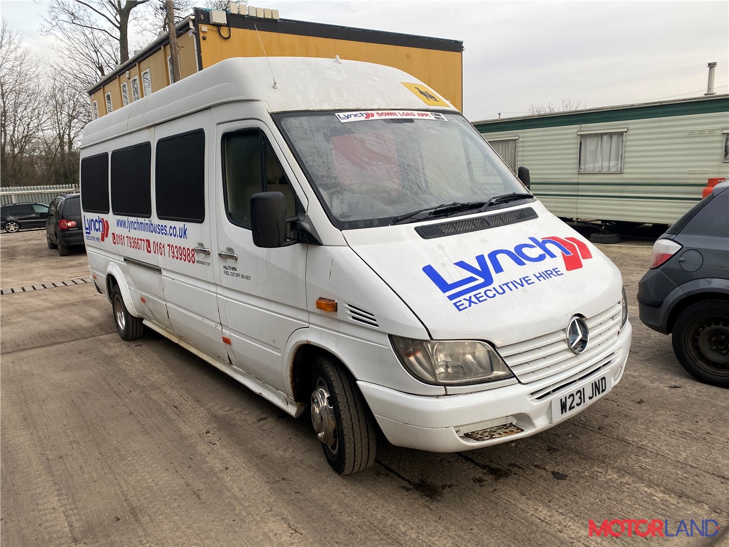 Недавно поступивший автомобиль Mercedes Sprinter 1996-2006 - разборочный  номер t25896