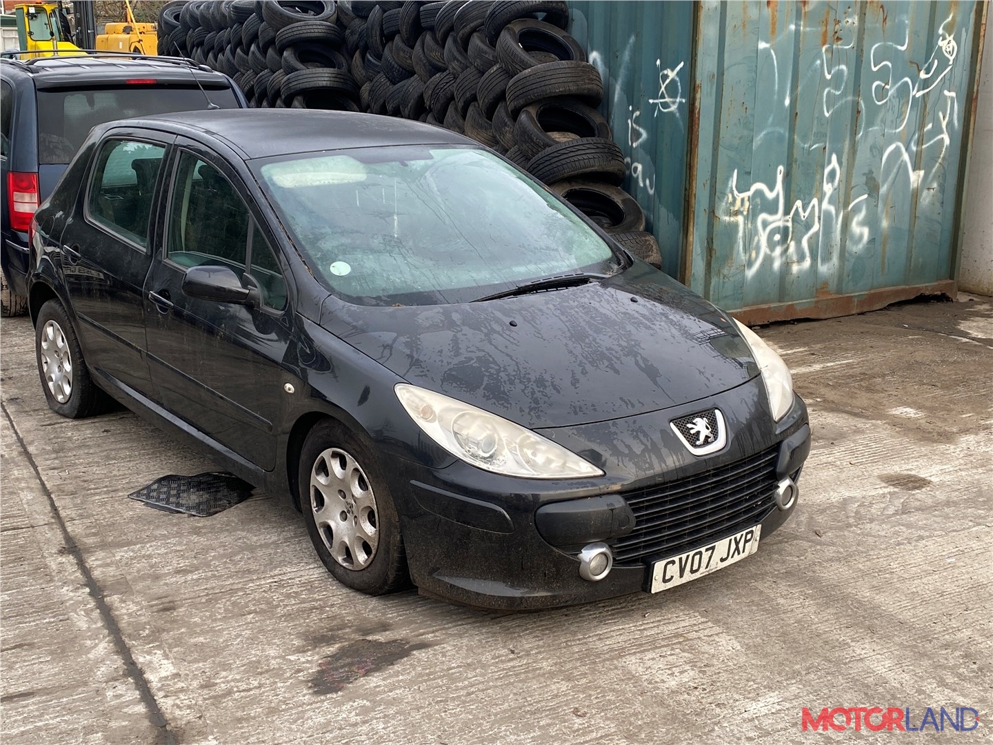 Недавно поступивший автомобиль Peugeot 307 - разборочный номер t25686