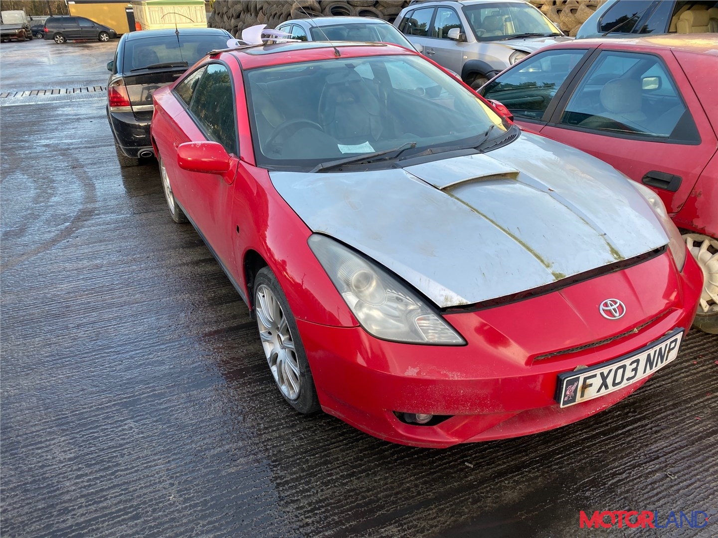 Недавно поступивший автомобиль Toyota Celica 1999-2005 - разборочный номер  t25750