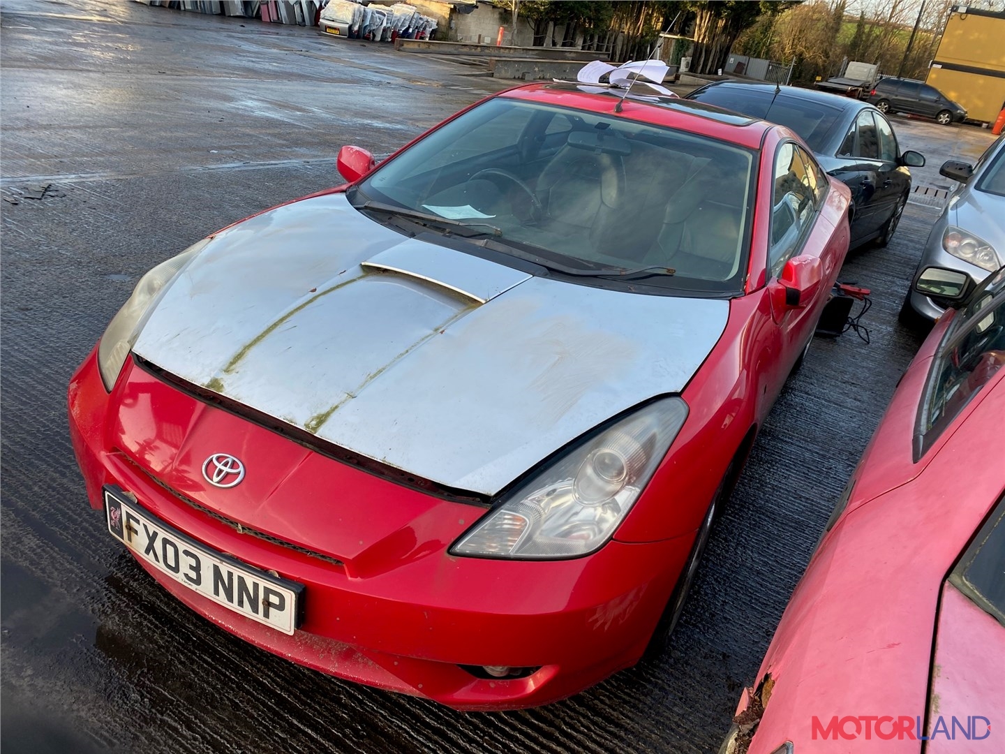 Недавно поступивший автомобиль Toyota Celica 1999-2005 - разборочный номер  t25750