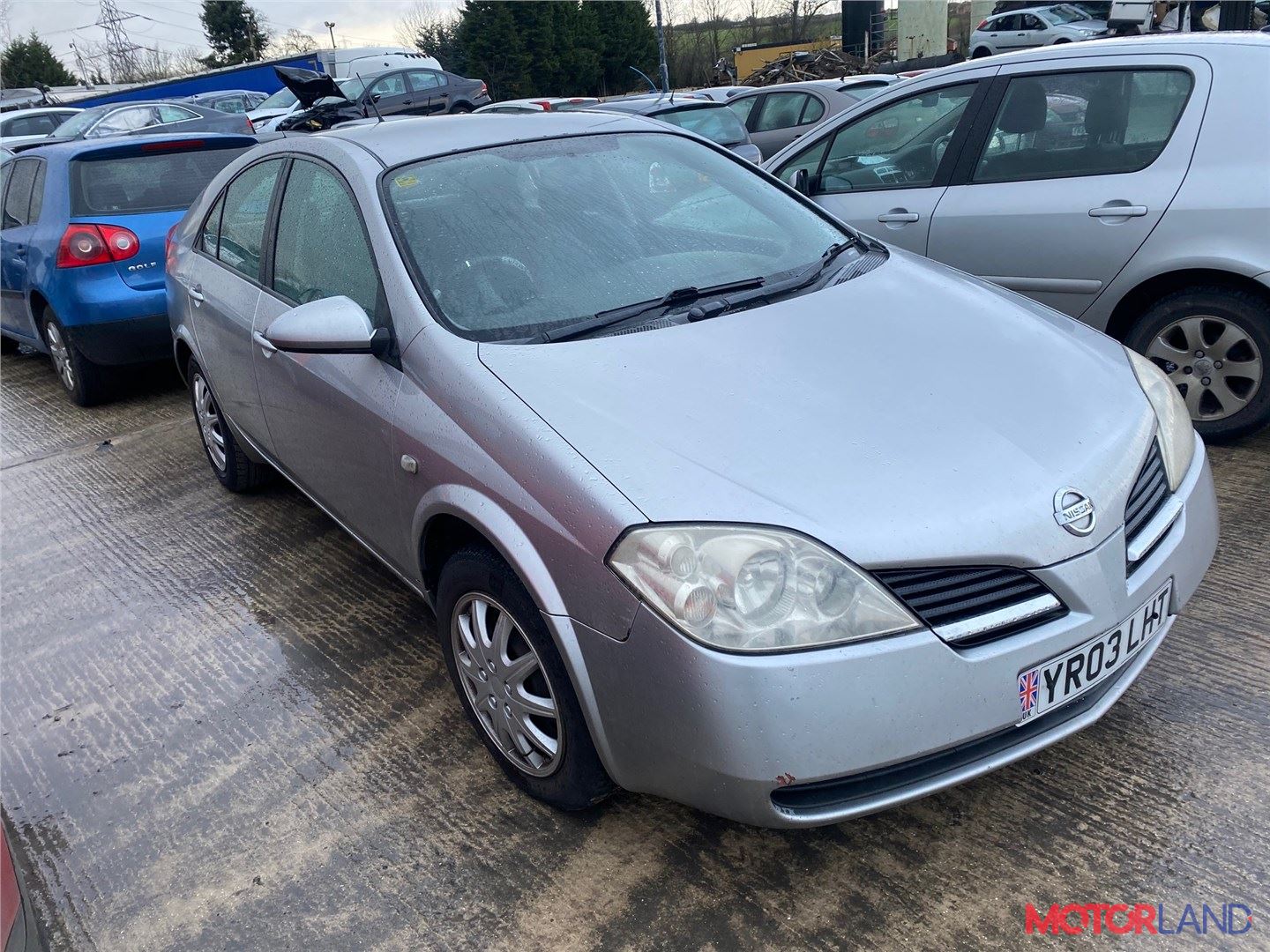 Недавно поступивший автомобиль Nissan Primera P12 2002-2007 - разборочный  номер t25763