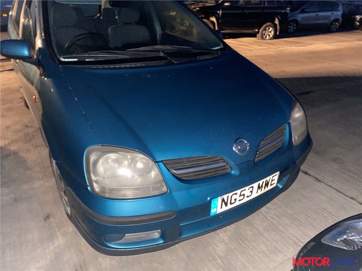 Недавно поступивший автомобиль Nissan Almera Tino - разборочный номер t25836