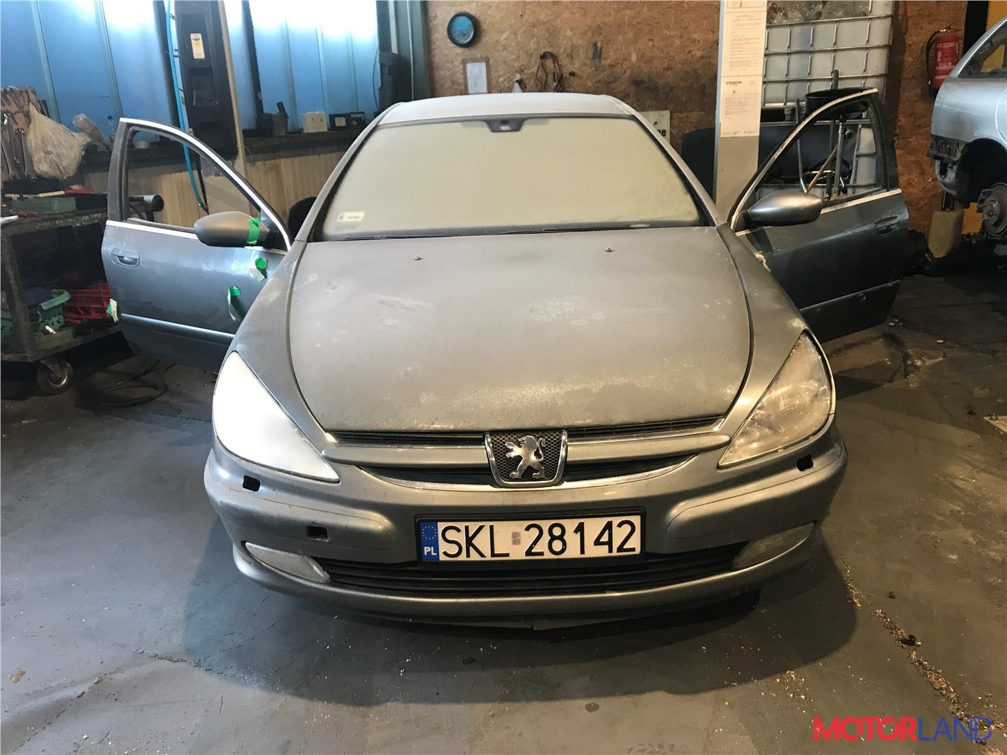 Недавно поступивший автомобиль Peugeot 607 - разборочный номер 68588