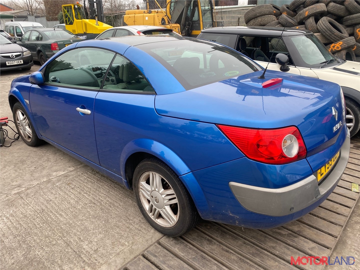 Недавно поступивший автомобиль Renault Megane 2 2002-2009 - разборочный  номер t26284