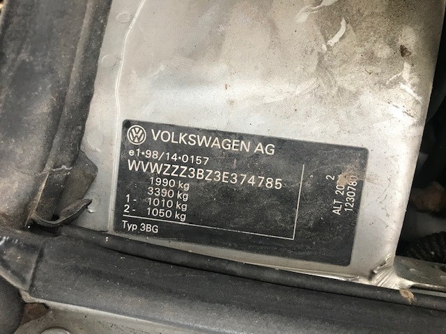 3B0419502K Кардан рулевой Volkswagen Passat 5 2000-2005 2003