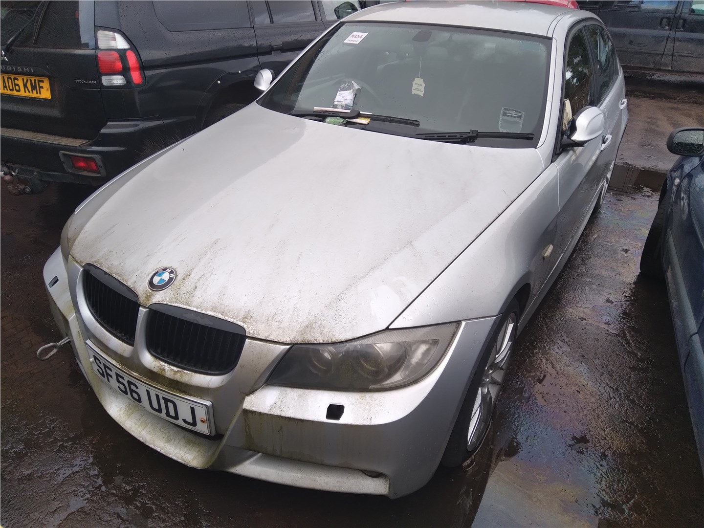 51337060263 Стекло боковой двери перед. левая BMW 3 E90, E91, E92, E93 2005-2012 2007