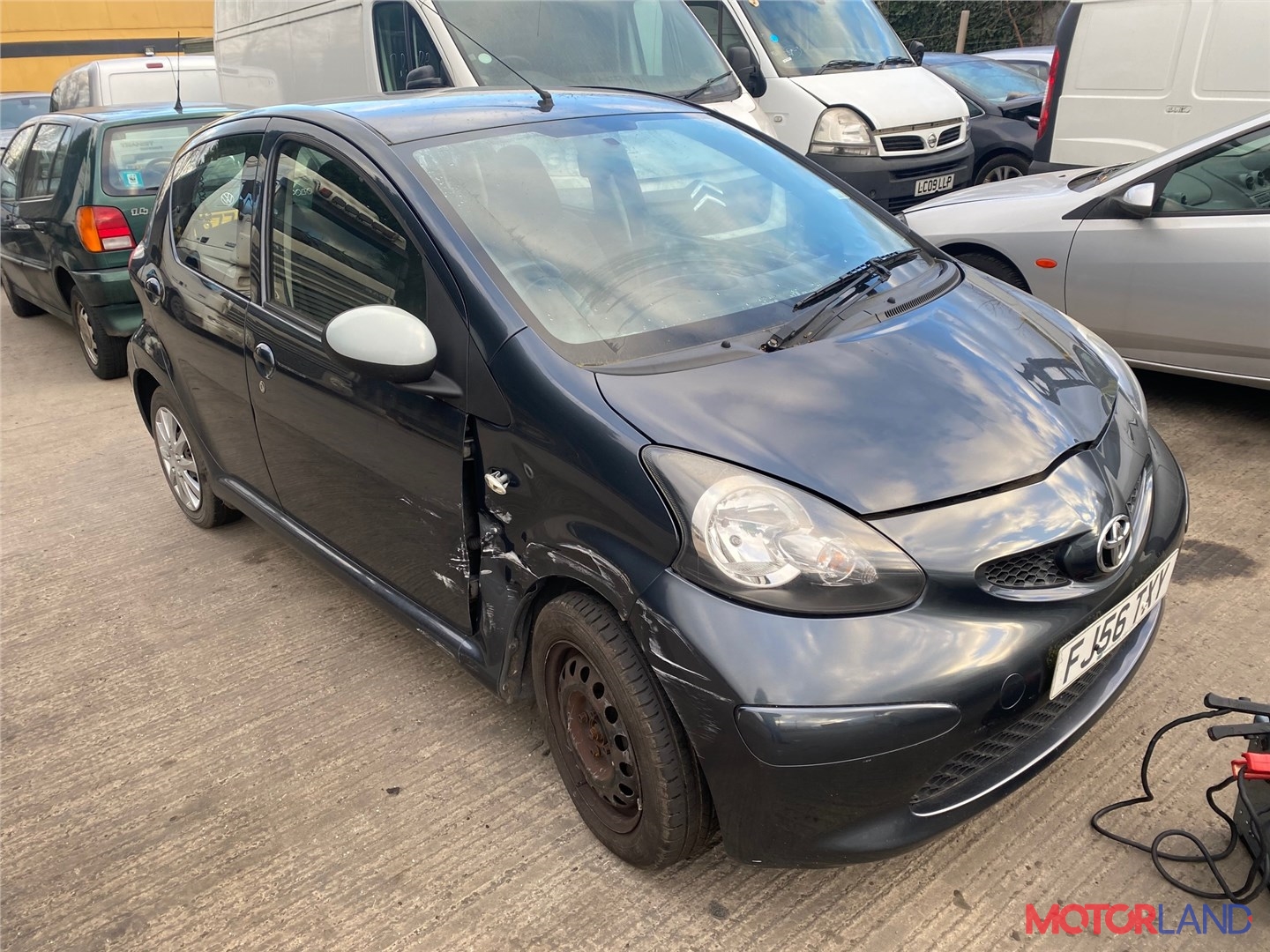 Недавно поступивший автомобиль Toyota Aygo - разборочный номер t26359