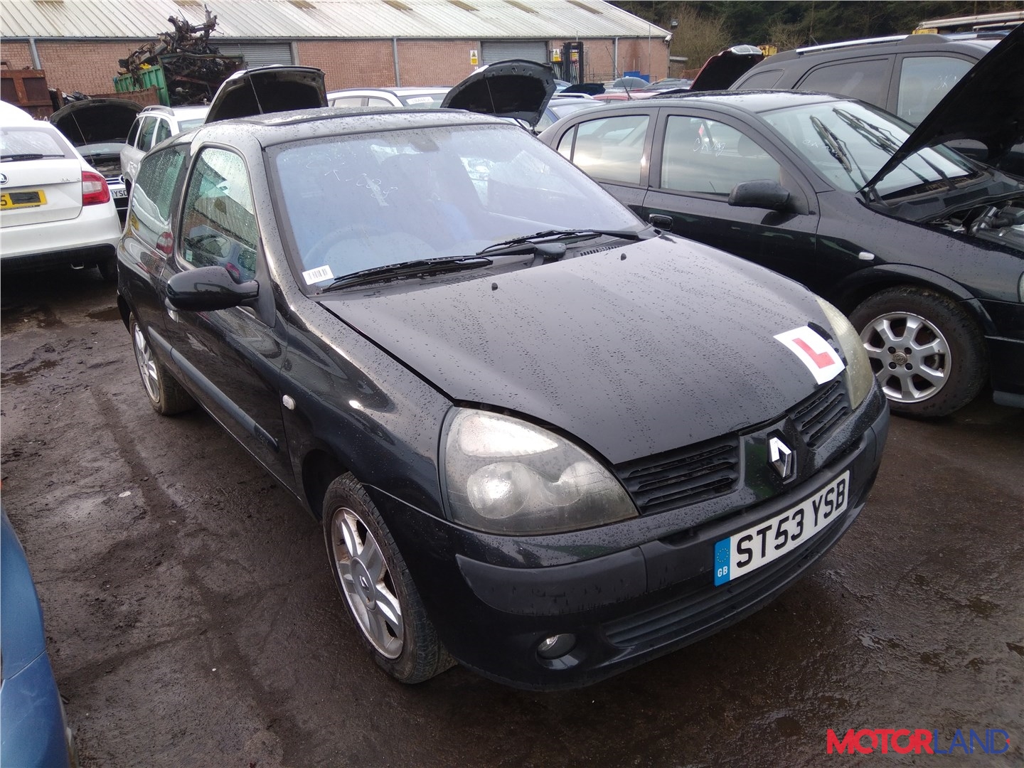 Недавно поступивший автомобиль Renault Clio 1998-2008 - разборочный номер  x1500