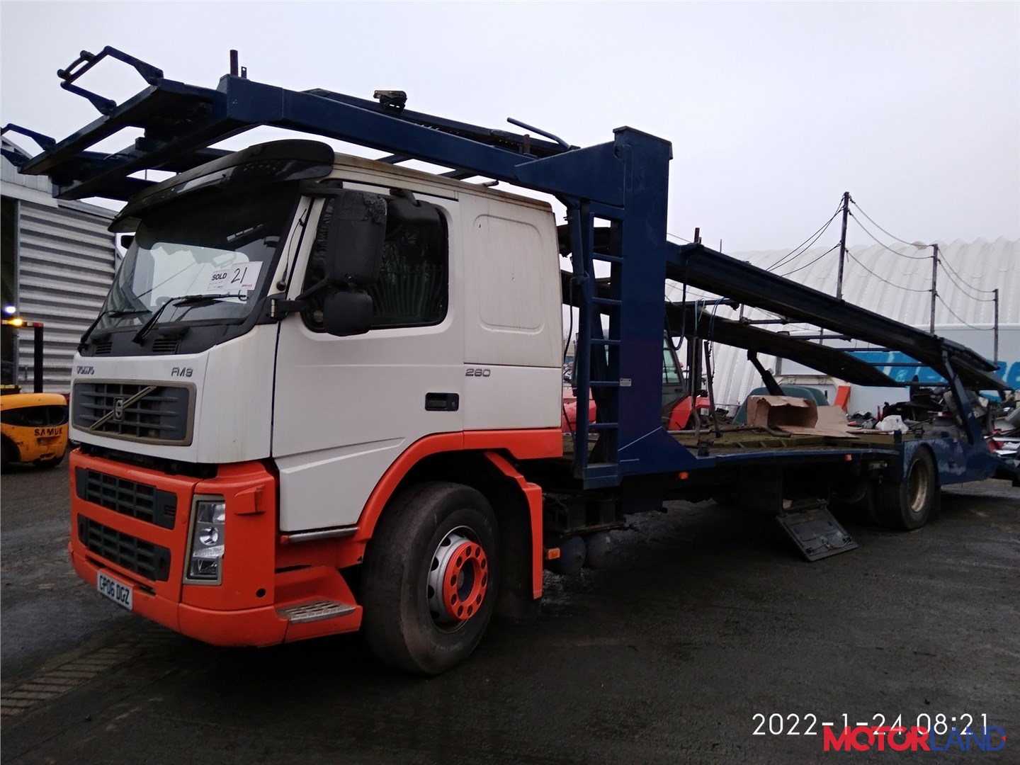 Недавно поступивший автомобиль Volvo FM 2001-2013 - разборочный номер t24152