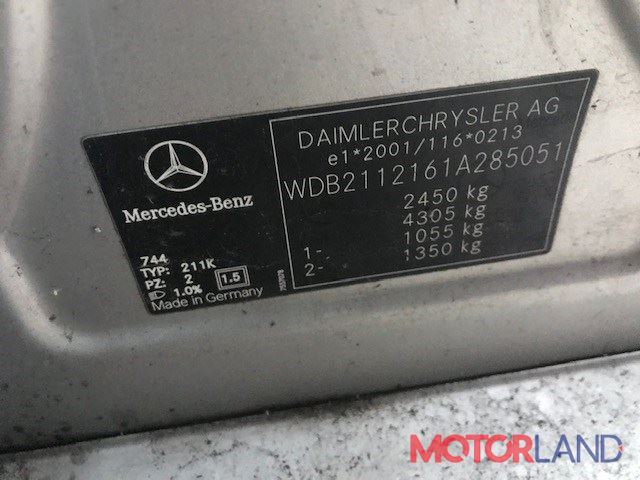 Mercedes E W211 2002-2009, разборочный номер 36190 #5