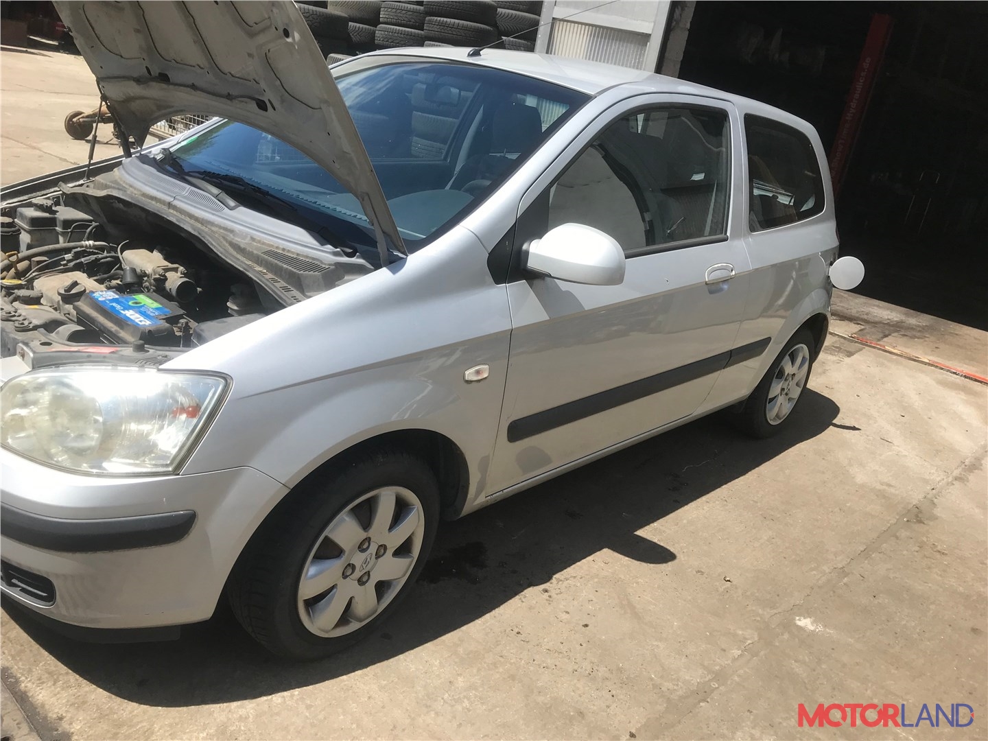 Недавно поступивший автомобиль Hyundai Getz - разборочный номер v4068