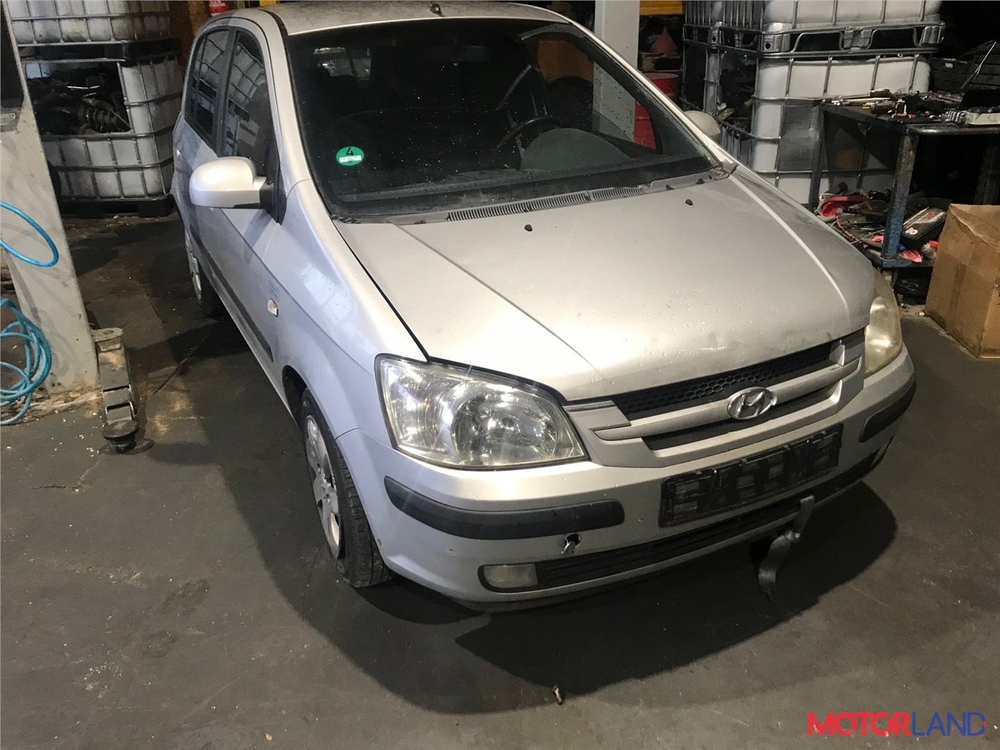 Недавно поступивший автомобиль Hyundai Getz - разборочный номер 68628