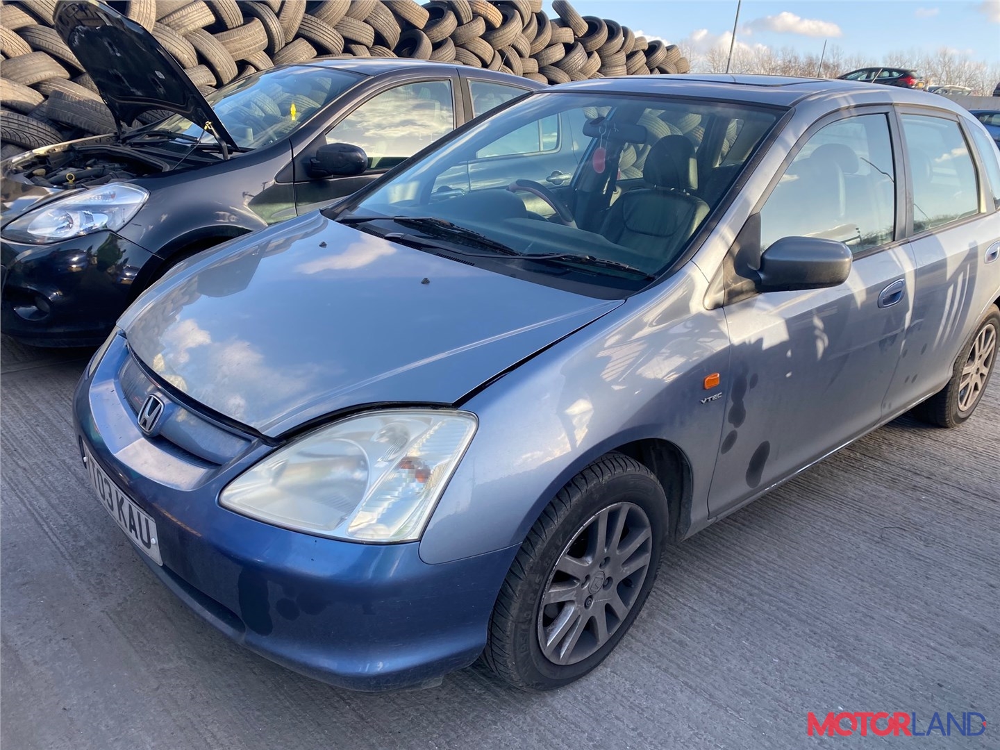 Недавно поступивший автомобиль Honda Civic 2001-2005 - разборочный номер  t26588