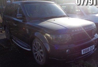 DQN000061 Кронштейн бампера зад. правая Land Rover Range Rover Sport 2005-2009 2005