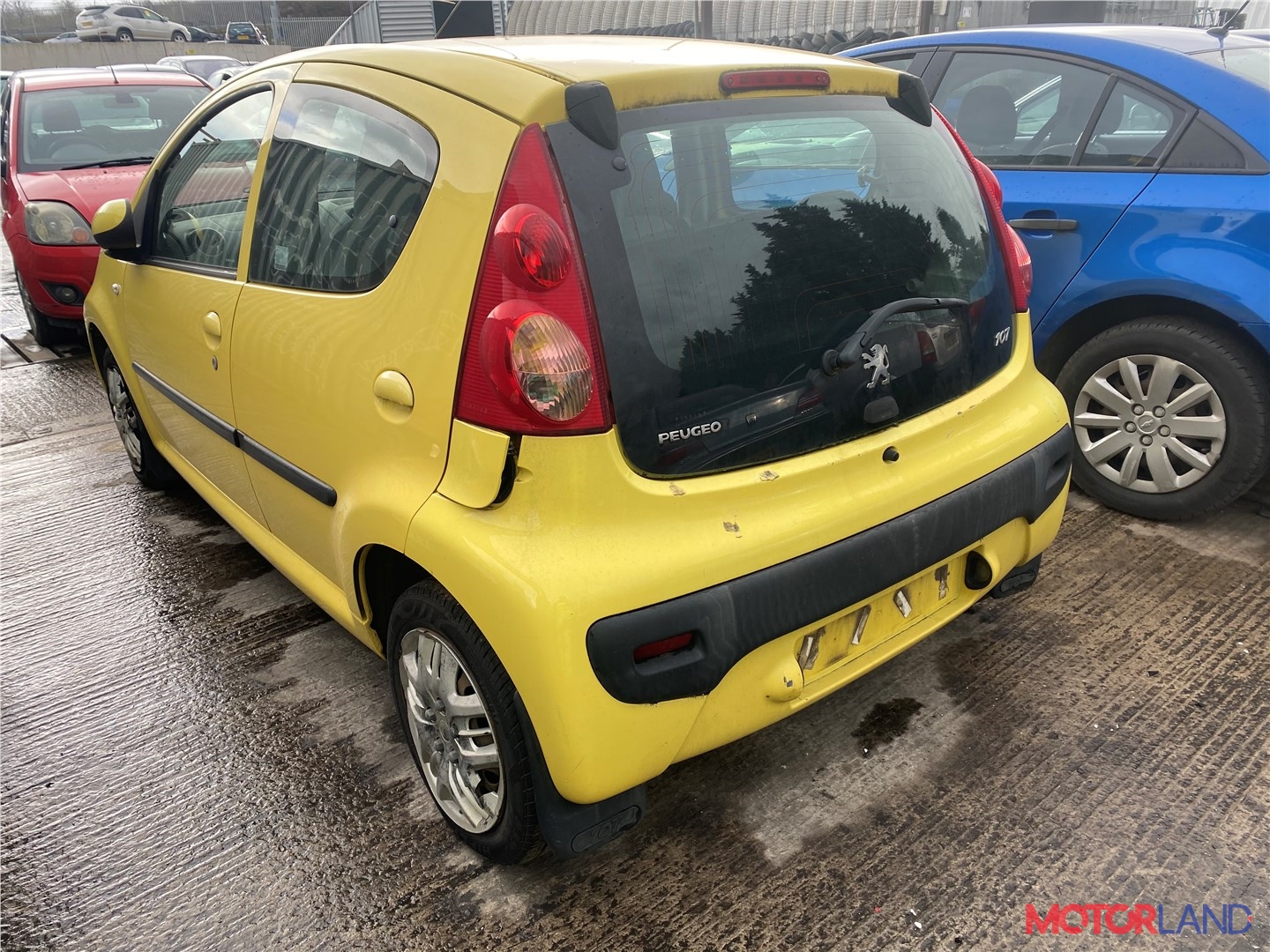 Недавно поступивший автомобиль Peugeot 107 2005-2012 - разборочный номер  t26748