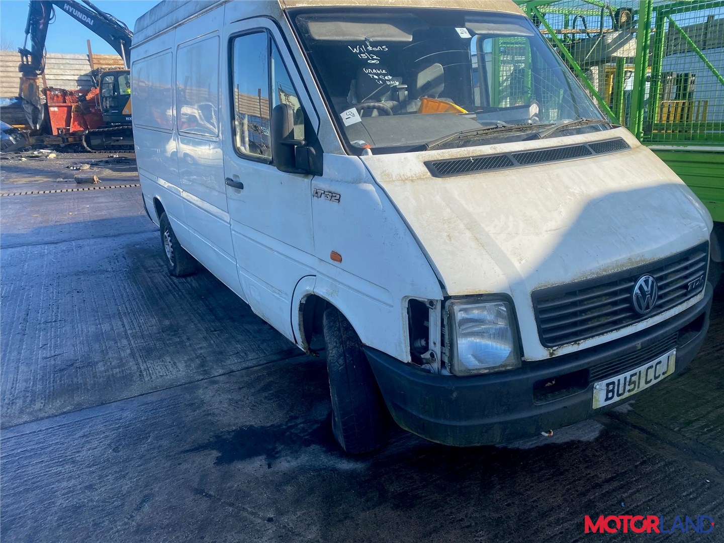 Недавно поступивший автомобиль Volkswagen LT 28-46 1996-2006 - разборочный  номер t26886