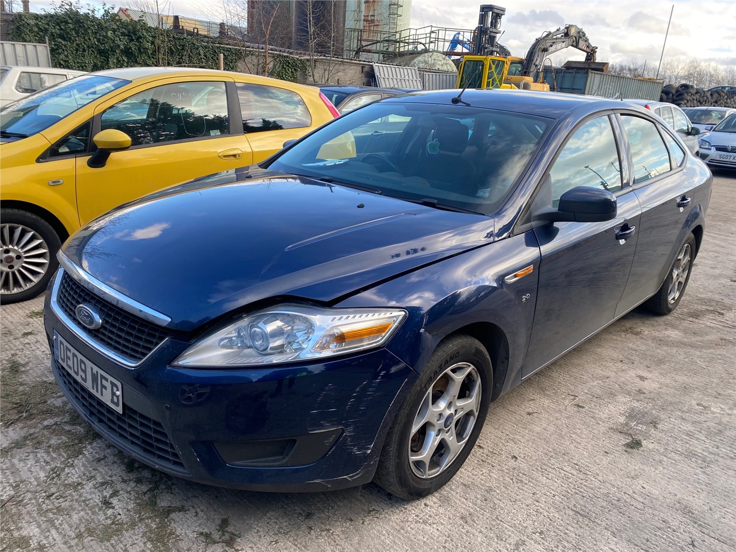 6G916K683A Патрубок интеркулера Ford Mondeo 4 2007-2015 2009