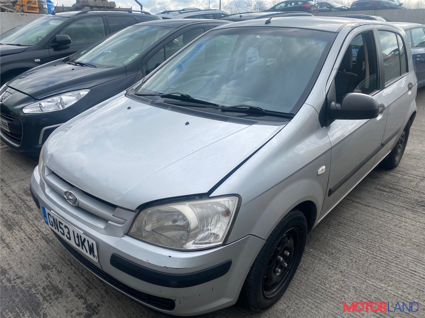 Недавно поступивший автомобиль Hyundai Getz - разборочный номер t26897