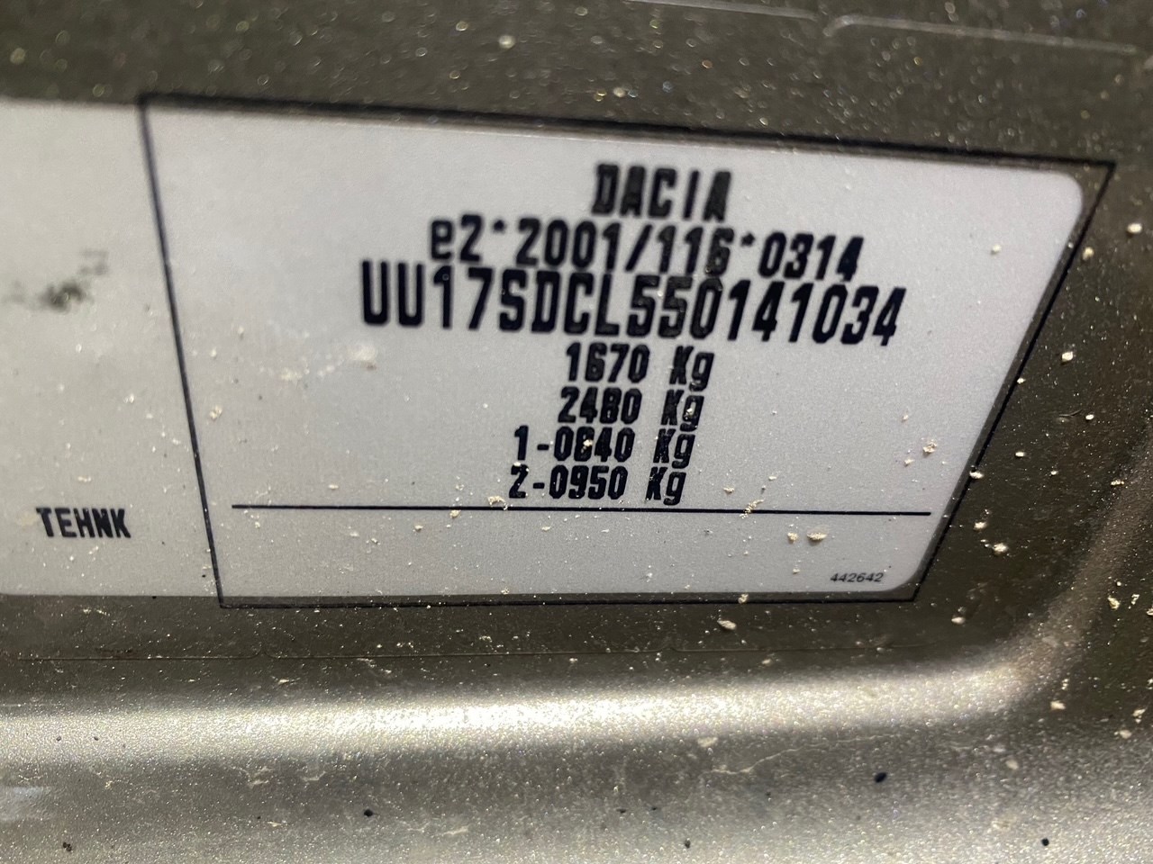 833070643R Стекло кузовное боковое Dacia Logan 2012-2016 2013