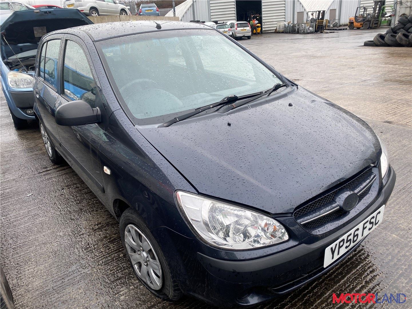 Недавно поступивший автомобиль Hyundai Getz - разборочный номер t27210