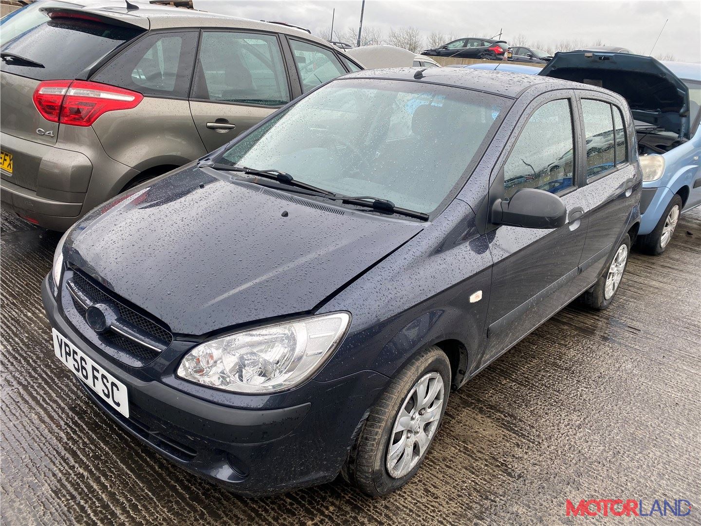 Недавно поступивший автомобиль Hyundai Getz - разборочный номер t27210