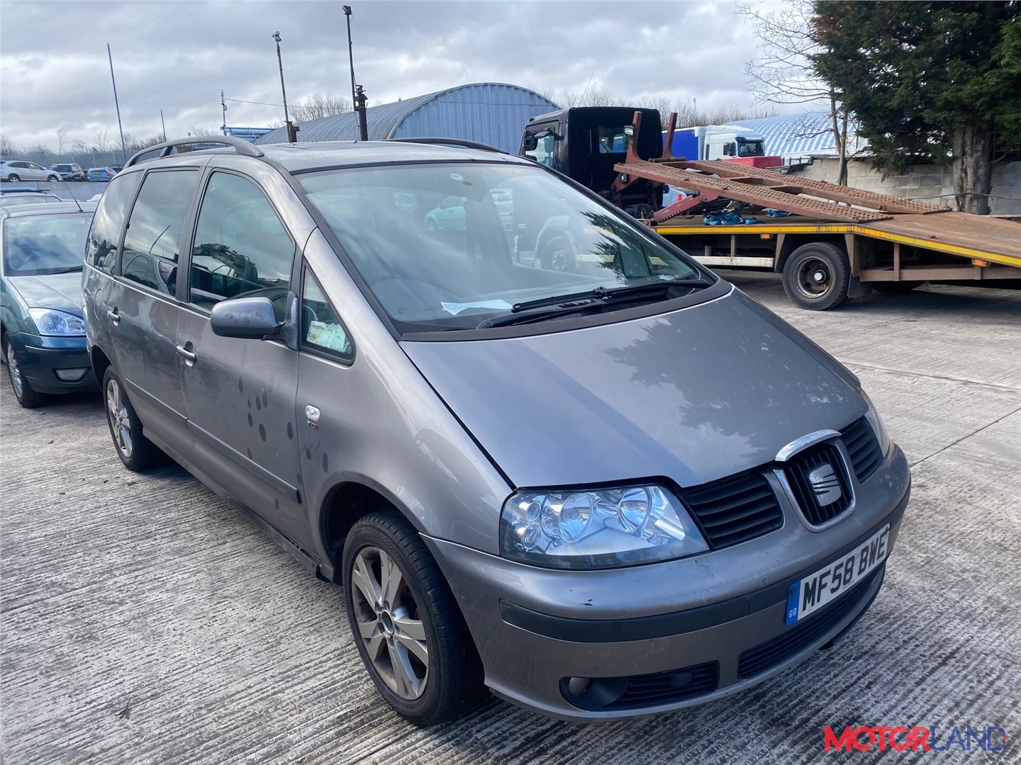 Недавно поступивший автомобиль Seat Alhambra 2000-2010 - разборочный номер  t27051