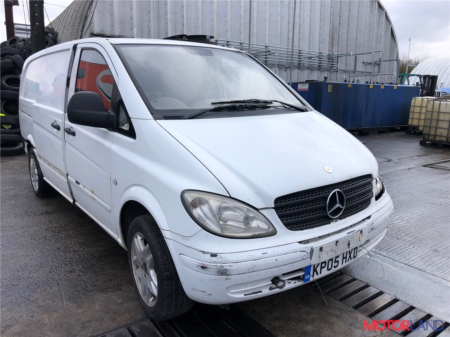 Недавно поступивший автомобиль Mercedes Vito W639 2004-2013 - разборочный  номер t27409