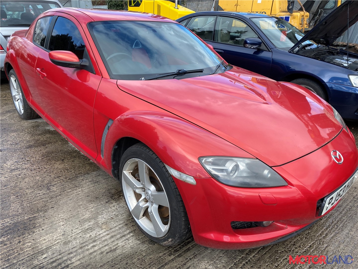 Недавно поступивший автомобиль Mazda RX-8 - разборочный номер t27467