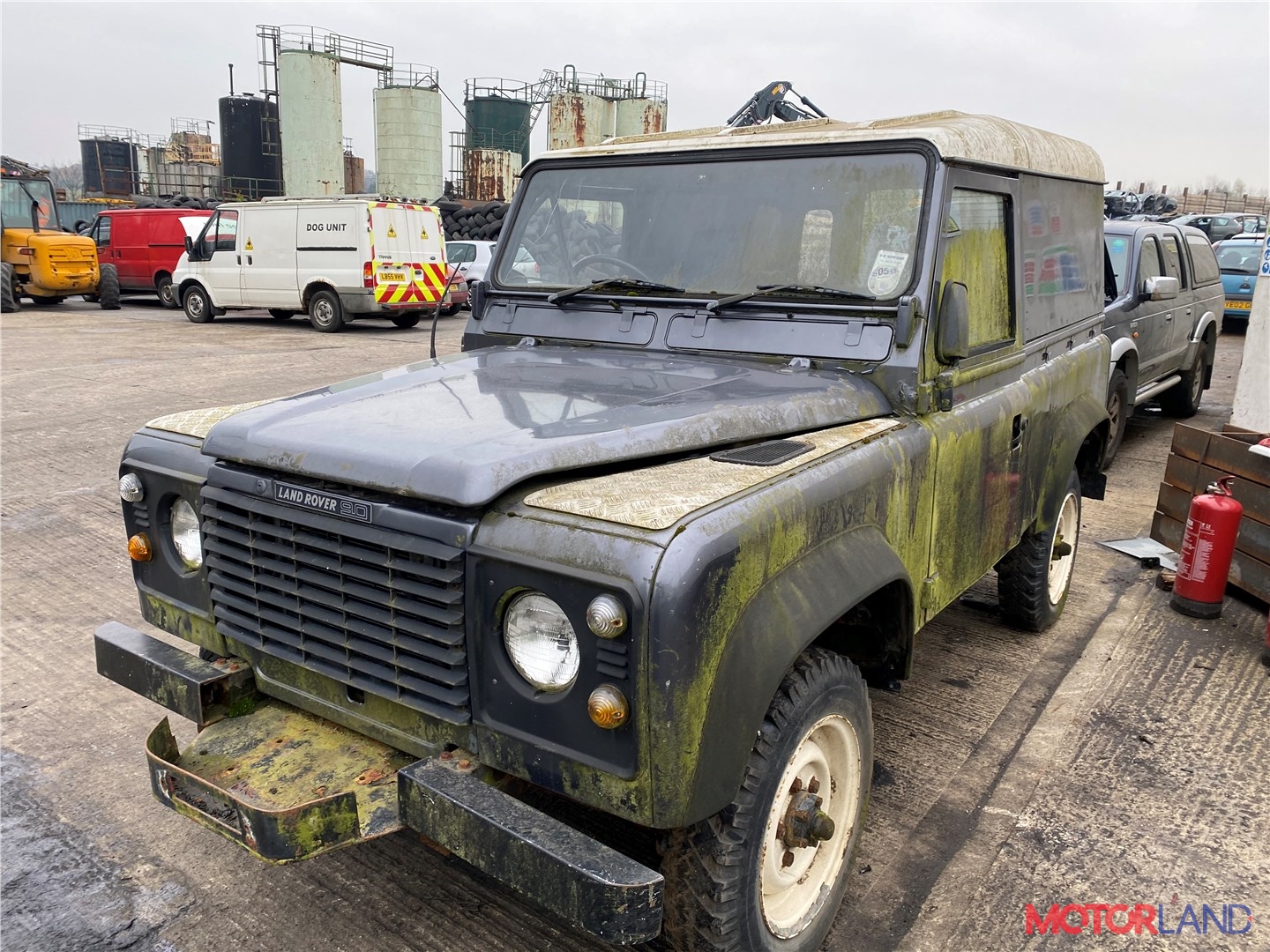 Недавно поступивший автомобиль Land Rover Defender - разборочный номер  t29970