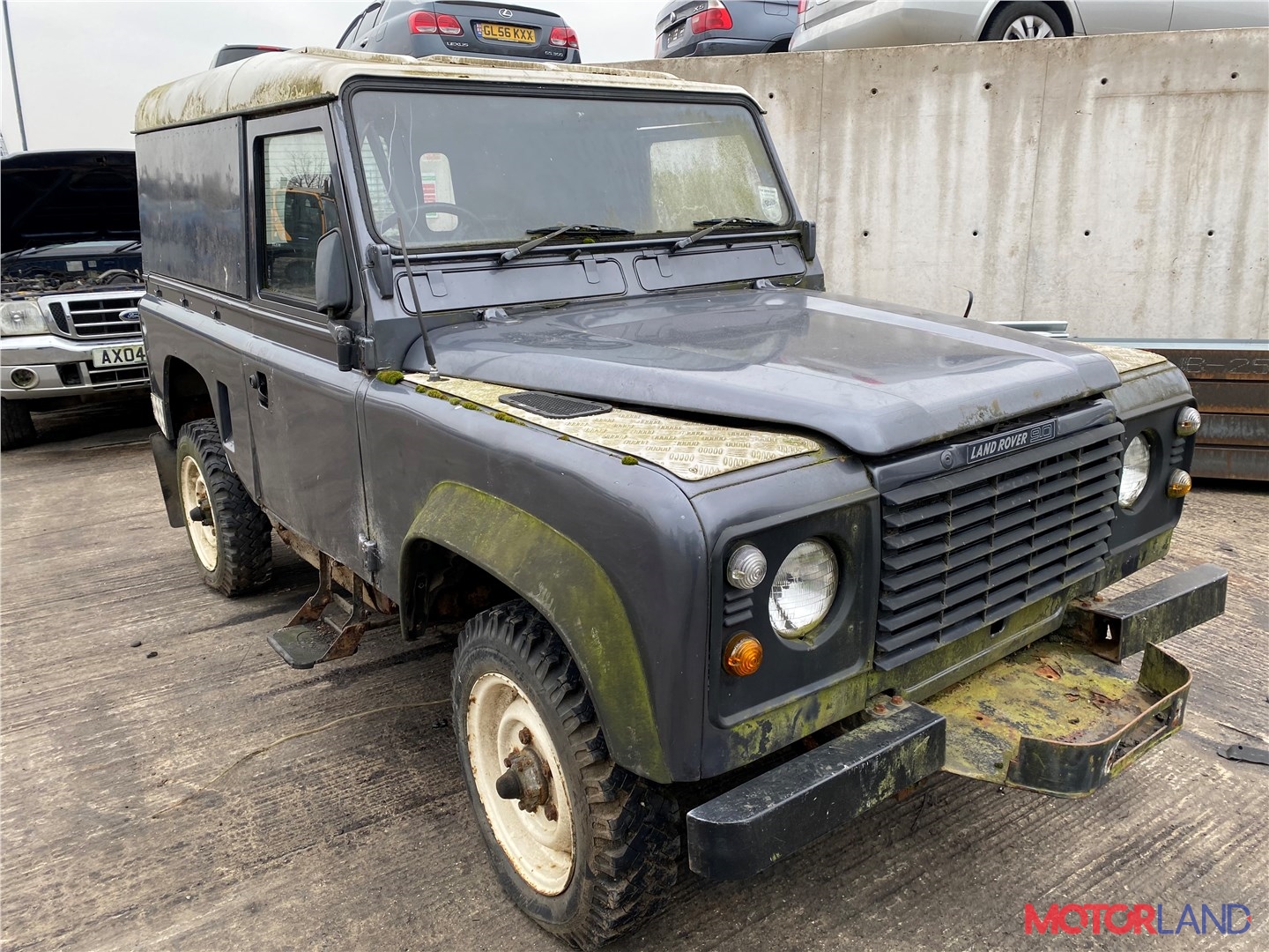 Недавно поступивший автомобиль Land Rover Defender - разборочный номер  t29970