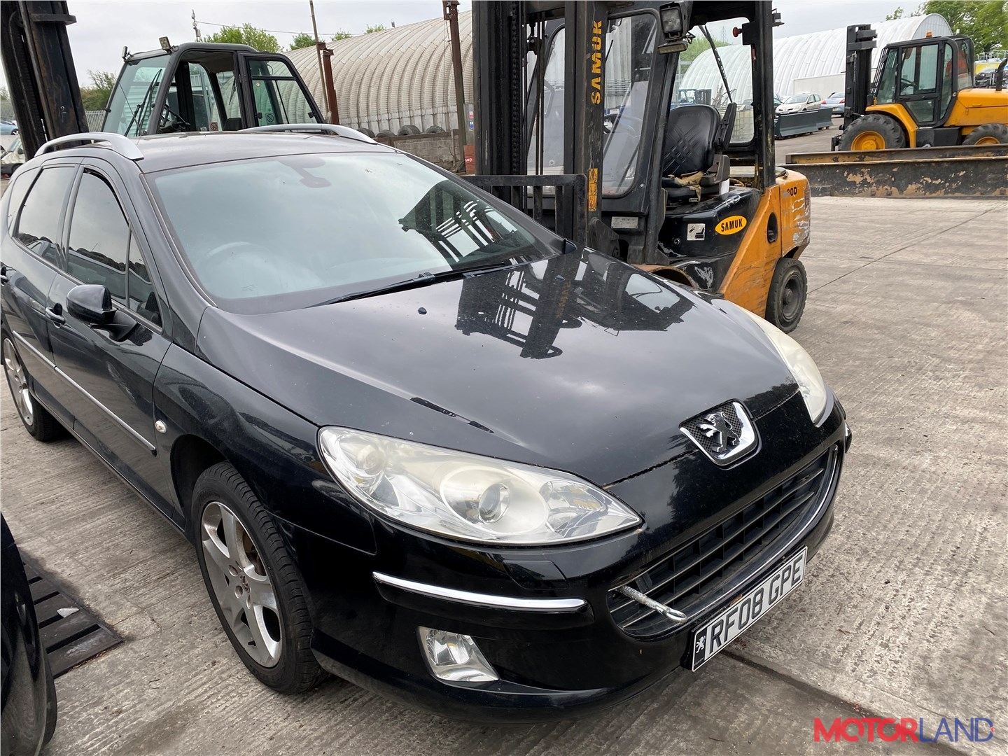 Недавно поступивший автомобиль Peugeot 407 - разборочный номер t28218