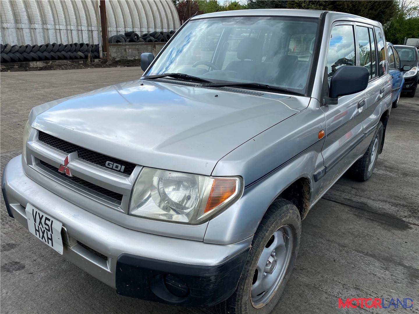 Недавно поступивший автомобиль Mitsubishi Pajero Pinin - разборочный номер  t27680