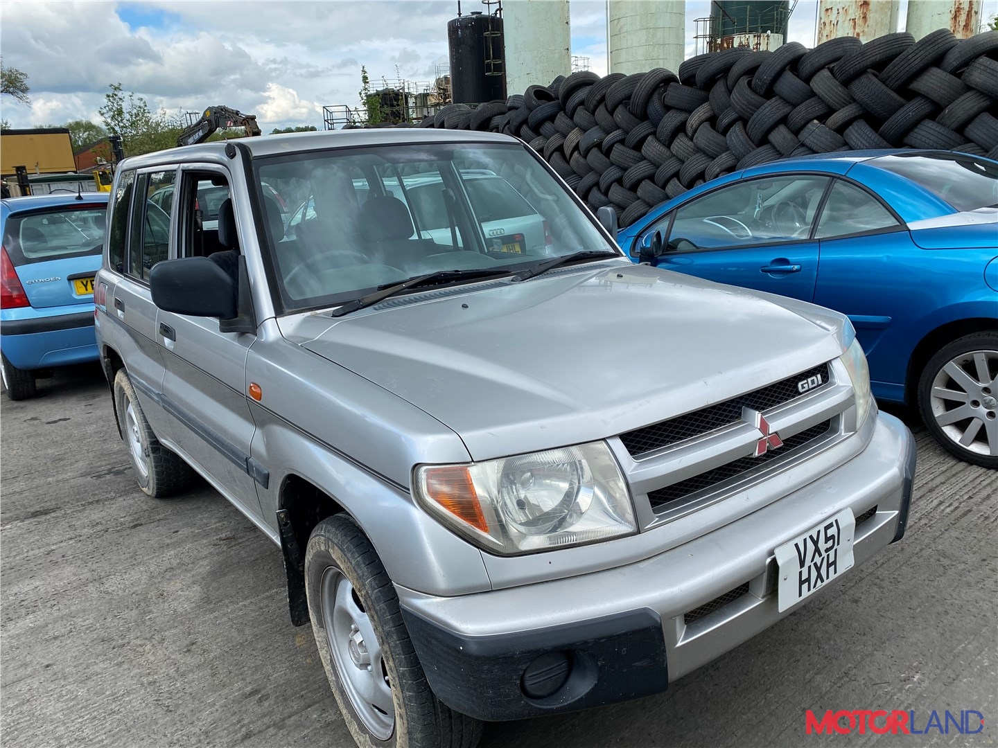 Недавно поступивший автомобиль Mitsubishi Pajero Pinin - разборочный номер  t27680