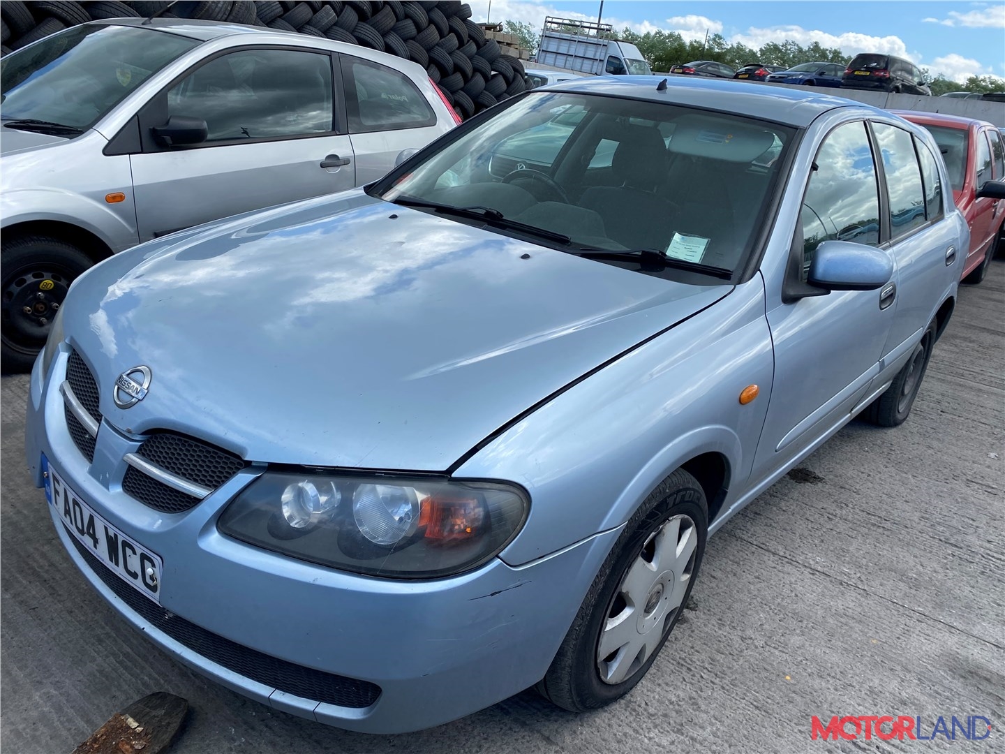 Недавно поступивший автомобиль Nissan Almera N16 2000-2006 - разборочный  номер t27707