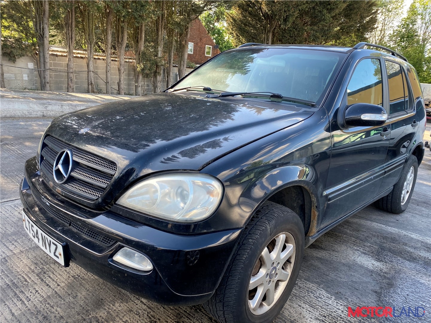 Недавно поступивший автомобиль Mercedes ML W163 1998-2004 - разборочный  номер t27733