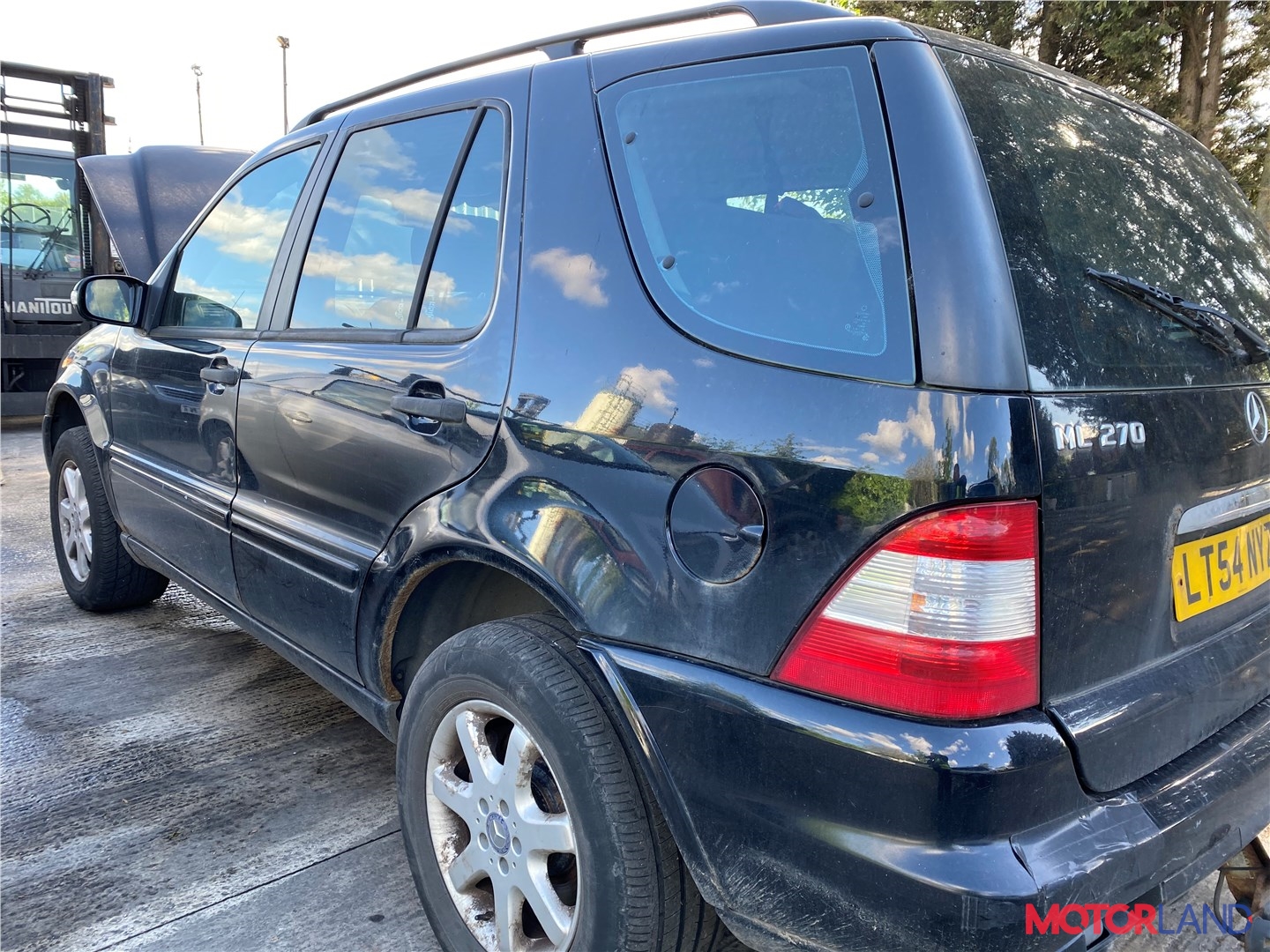 Недавно поступивший автомобиль Mercedes ML W163 1998-2004 - разборочный  номер t27733