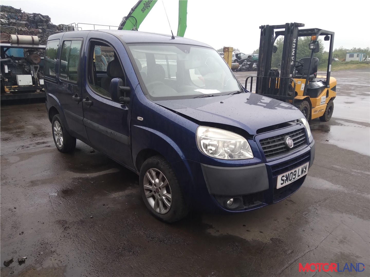 Недавно поступивший автомобиль Fiat Doblo 2005-2010 - разборочный номер  x1659