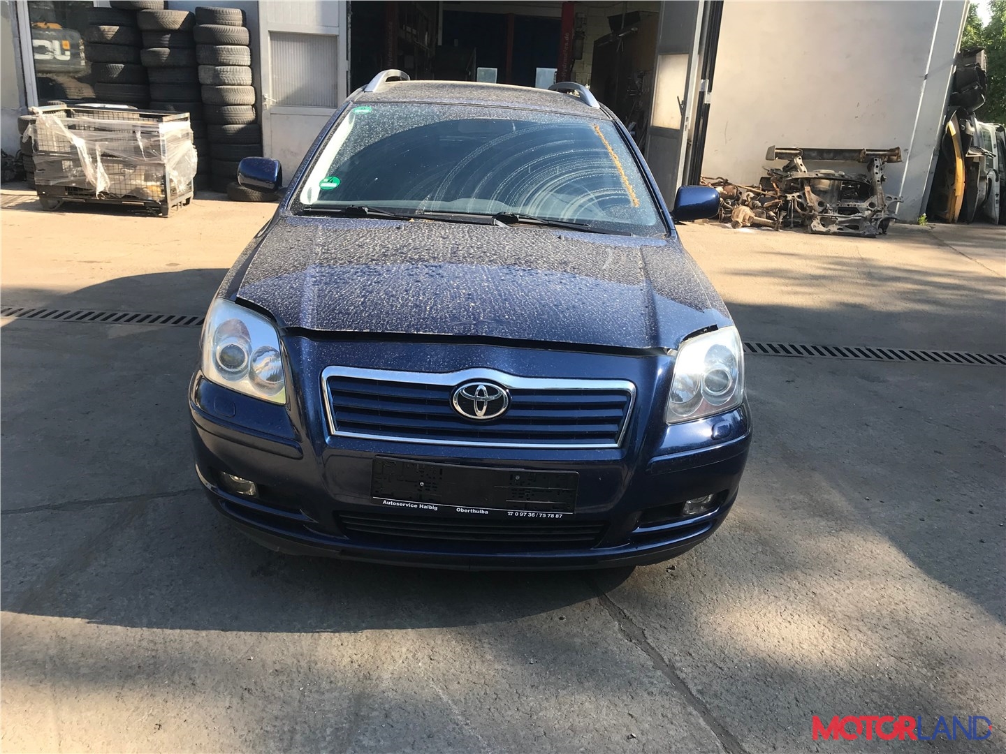 Недавно поступивший автомобиль Toyota Avensis 2 2003-2008 - разборочный  номер v4024