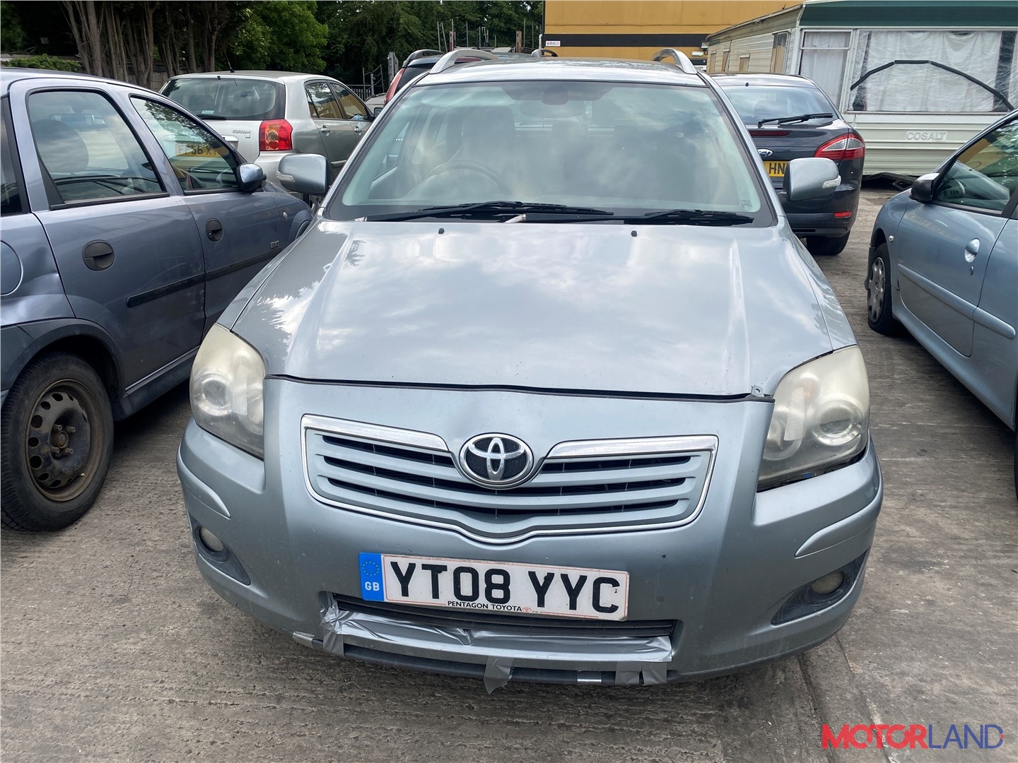 Недавно поступивший автомобиль Toyota Avensis 2 2003-2008 - разборочный  номер t27898