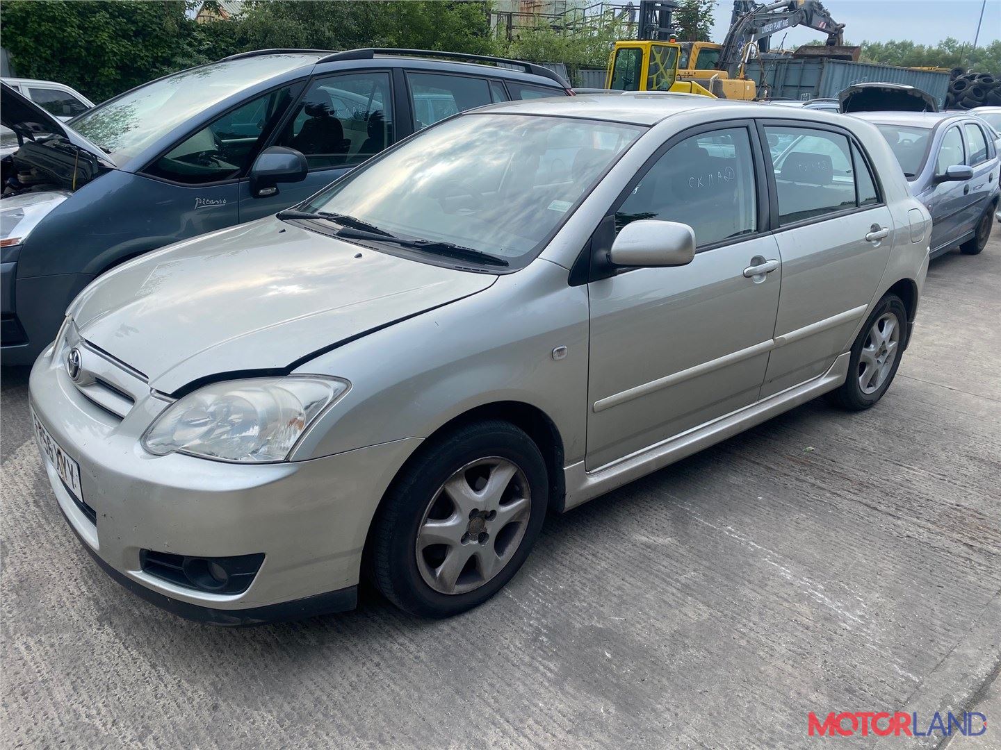 Недавно поступивший автомобиль Toyota Corolla E12 2001-2006 - разборочный  номер t27914