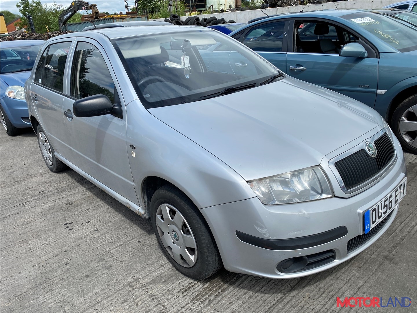 Недавно поступивший автомобиль Skoda Fabia 2004-2007 - разборочный номер  t27923