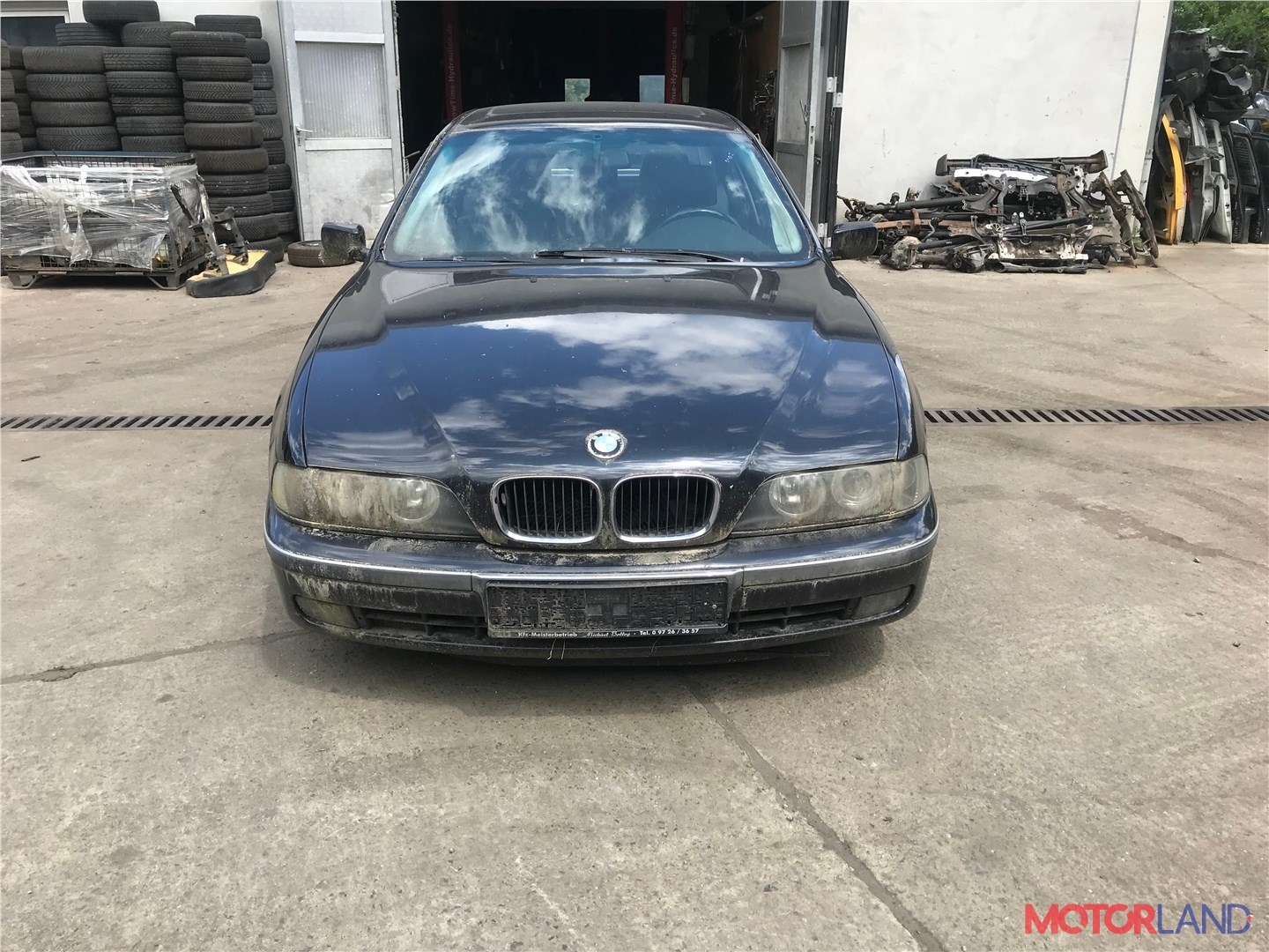 Недавно поступивший автомобиль BMW 5 E39 1995-2003 - разборочный номер v4047