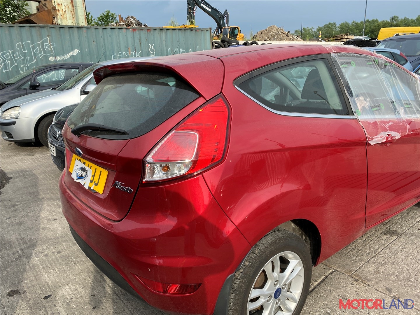 Недавно поступивший автомобиль Ford Fiesta 2012-2019 - разборочный номер  t28429