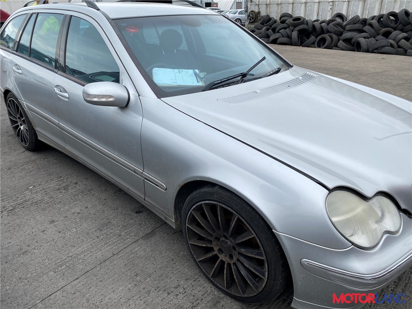 Недавно поступивший автомобиль Mercedes C W203 2000-2007 - разборочный  номер t28118