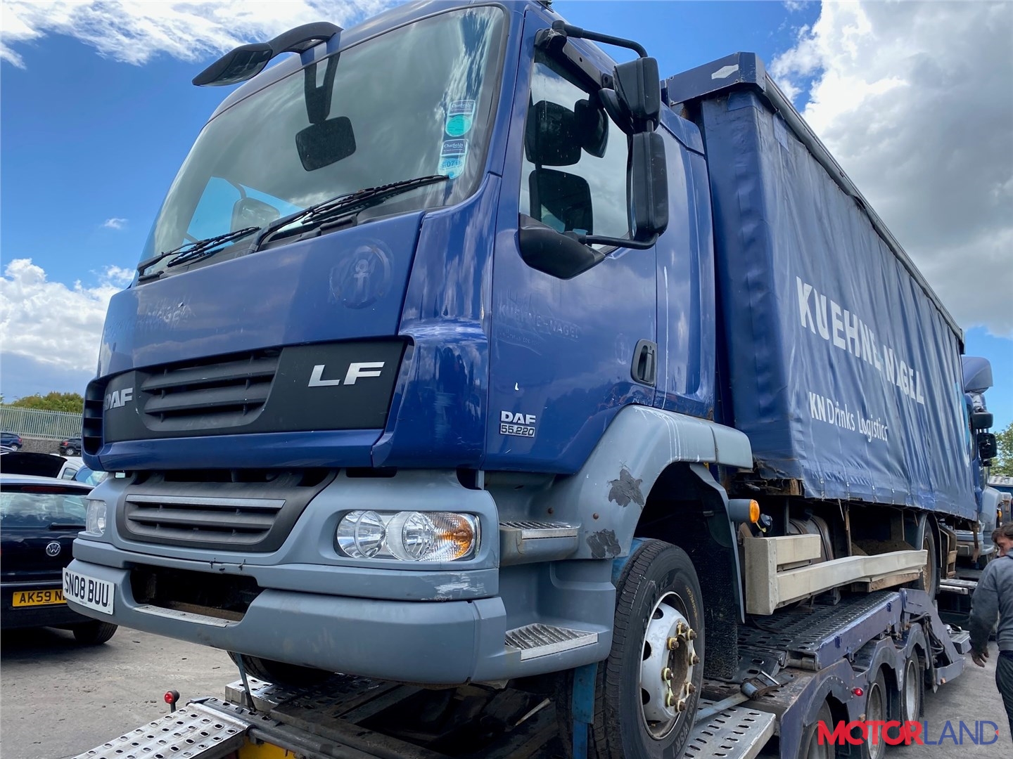 Недавно поступивший автомобиль DAF LF 55 2001-2013 - разборочный номер  t28492