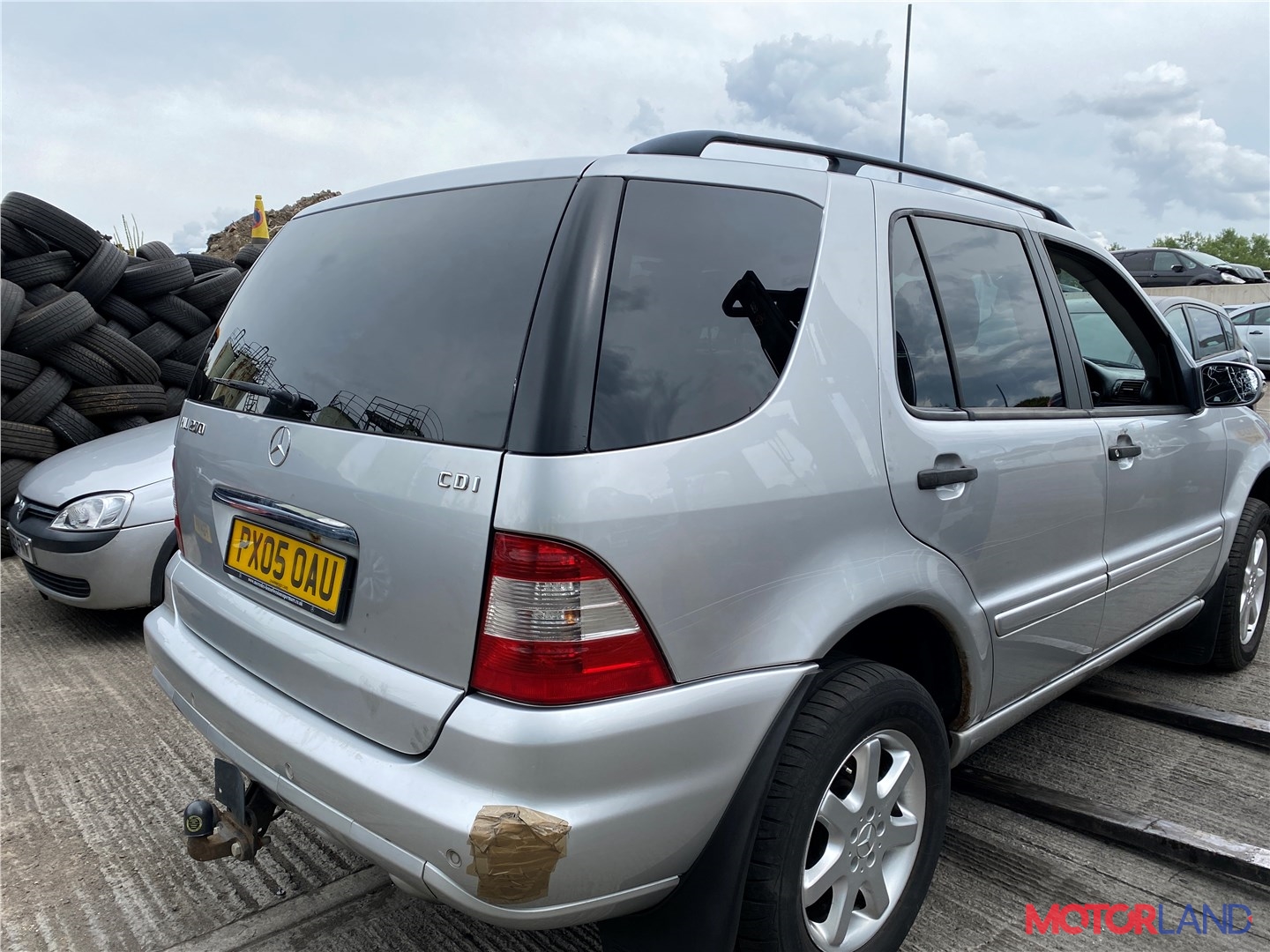 Недавно поступивший автомобиль Mercedes ML W163 1998-2004 - разборочный  номер t28213