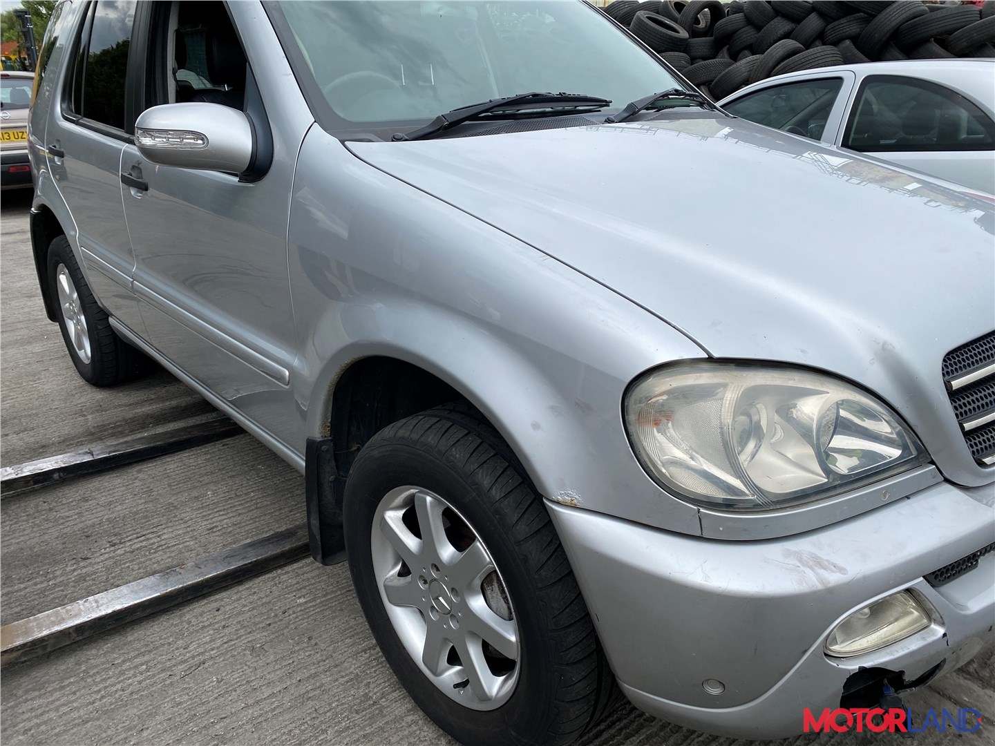 Недавно поступивший автомобиль Mercedes ML W163 1998-2004 - разборочный  номер t28213