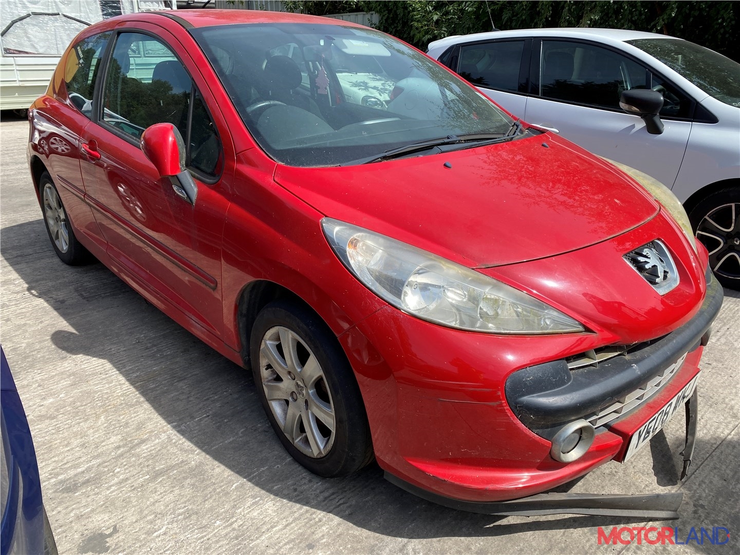 Недавно поступивший автомобиль Peugeot 207 - разборочный номер t28559